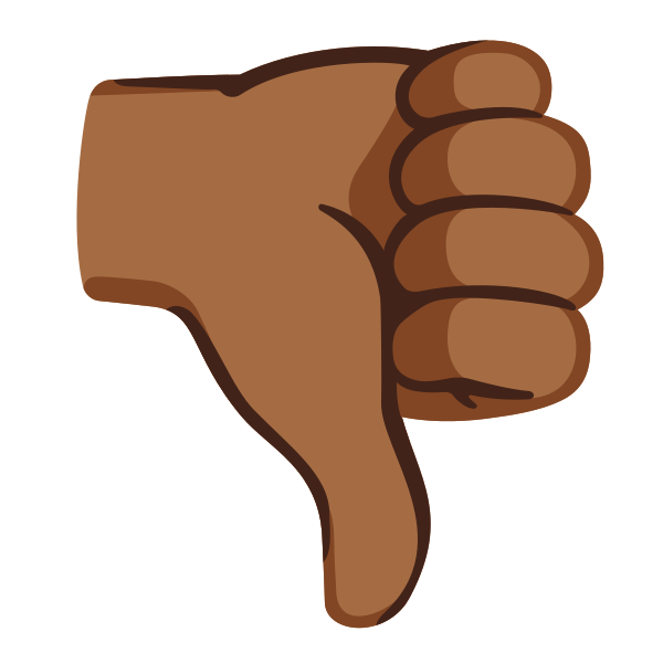 Emoji U1f44e 1f3fe
