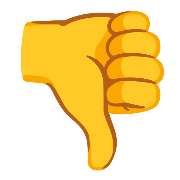 Emoji U1f44e