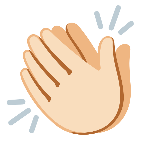 Emoji U1f44f 1f3fb