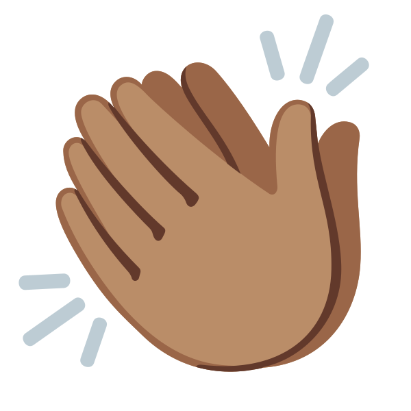 Emoji U1f44f 1f3fd