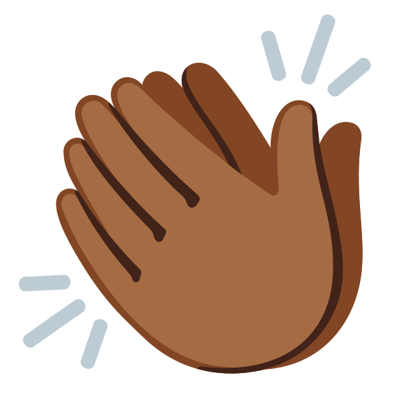 Emoji U1f44f 1f3fe