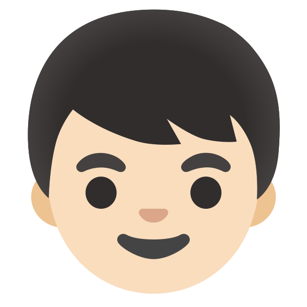 Emoji U1f466 1f3fb