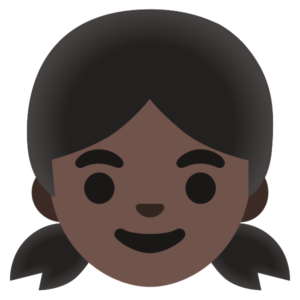 Emoji U1f467 1f3ff