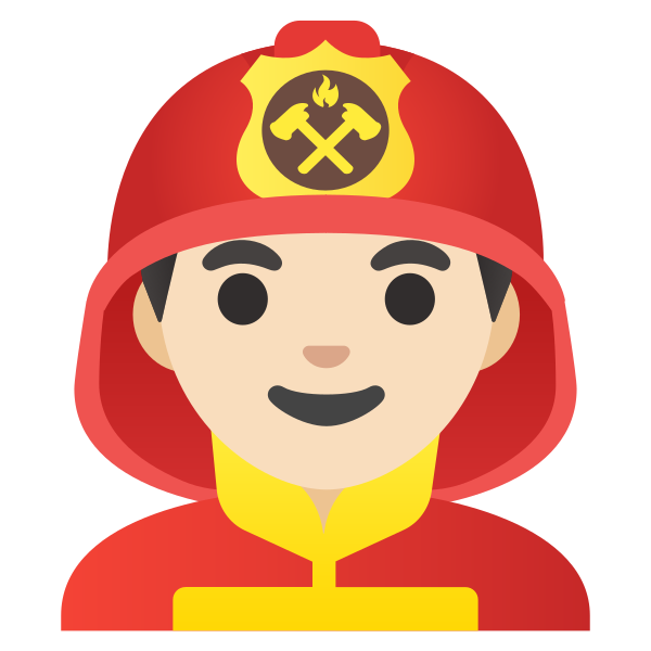 Emoji U1f468 1f3fb 200d 1f692