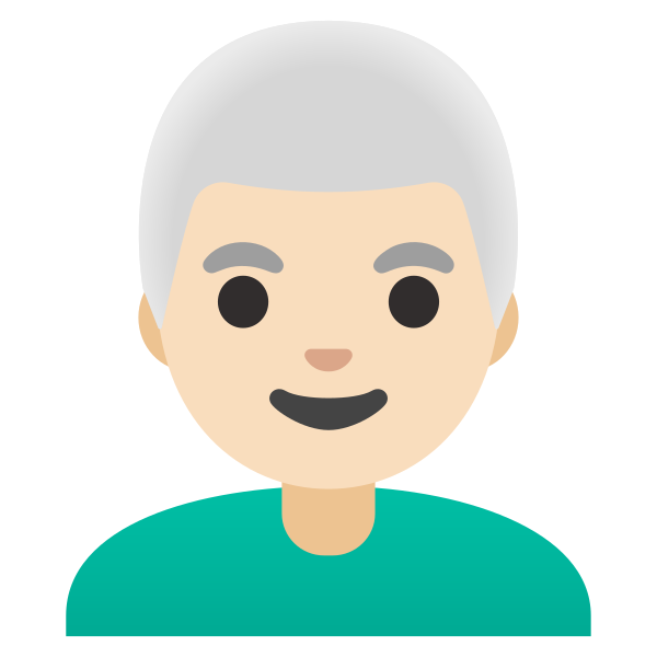 Emoji U1f468 1f3fb 200d 1f9b3