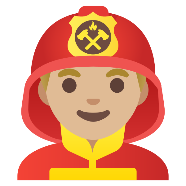 Emoji U1f468 1f3fc 200d 1f692