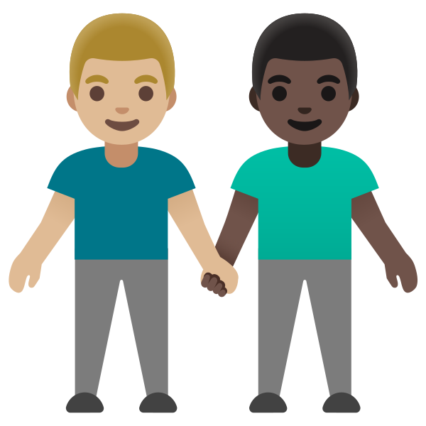 Emoji U1f468 1f3fc 200d 1f91d 200d 1f468 1f3ff