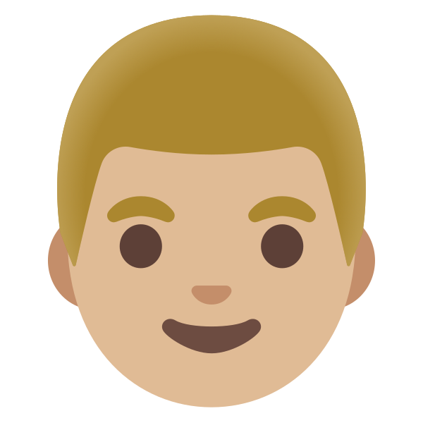 Emoji U1f468 1f3fc