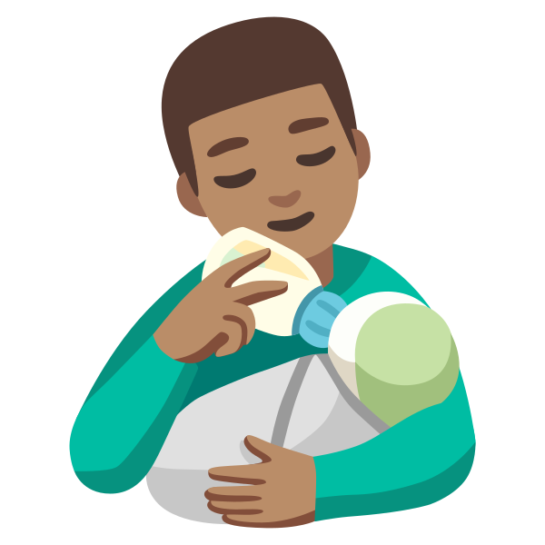 Emoji U1f468 1f3fd 200d 1f37c