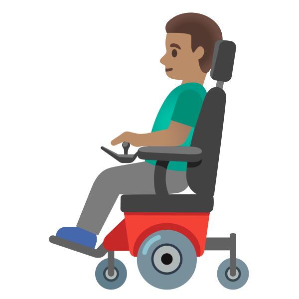 Emoji U1f468 1f3fd 200d 1f9bc