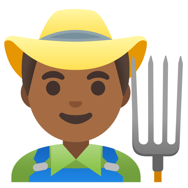 Emoji U1f468 1f3fe 200d 1f33e