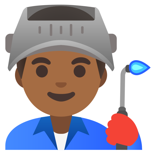 Emoji U1f468 1f3fe 200d 1f3ed