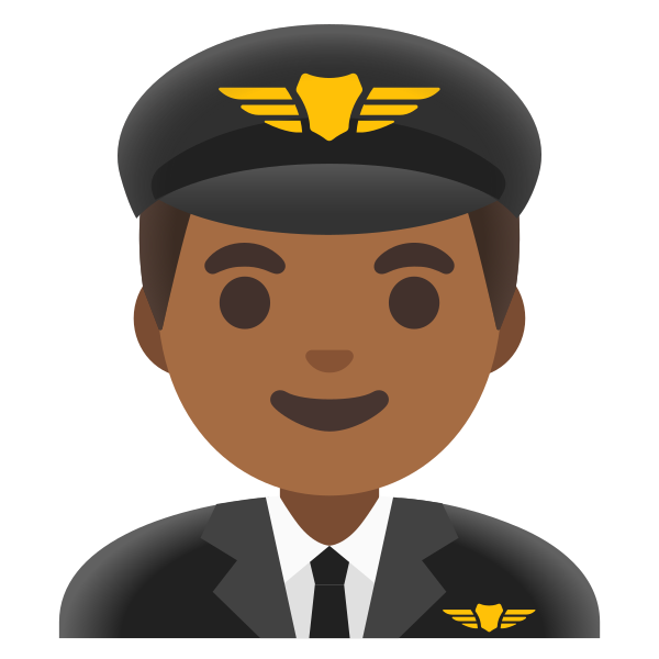 Emoji U1f468 1f3fe 200d 2708
