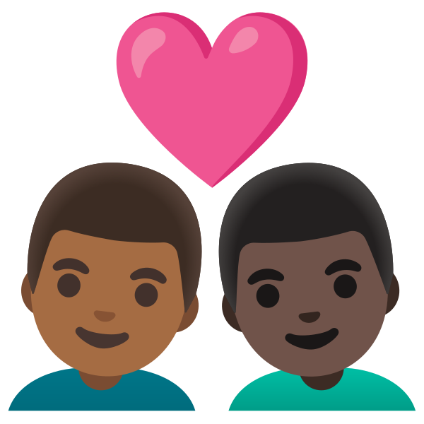 Emoji U1f468 1f3fe 200d 2764 200d 1f468 1f3ff
