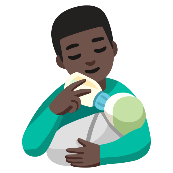 Emoji U1f468 1f3ff 200d 1f37c