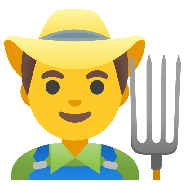 Emoji U1f468 200d 1f33e