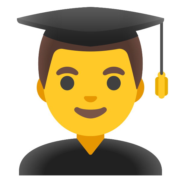 Emoji U1f468 200d 1f393