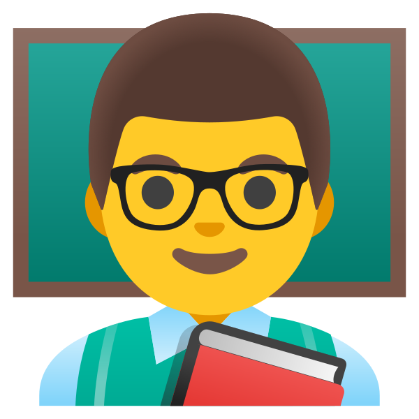 Emoji U1f468 200d 1f3eb