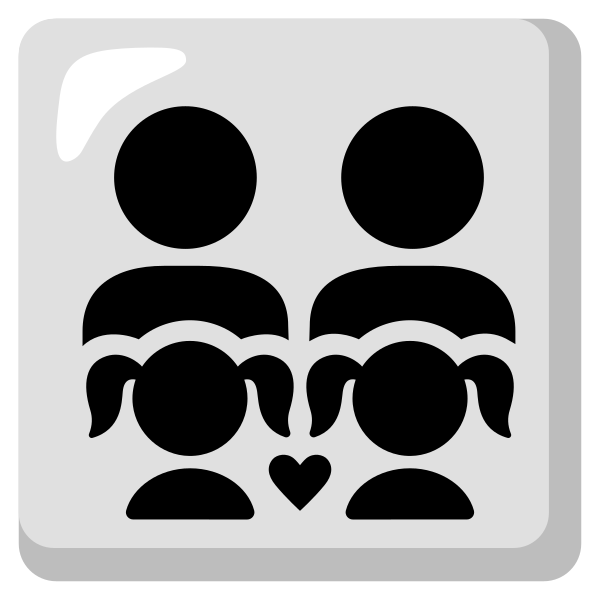 Emoji U1f468 200d 1f468 200d 1f467 200d 1f467