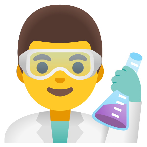 Emoji U1f468 200d 1f52c