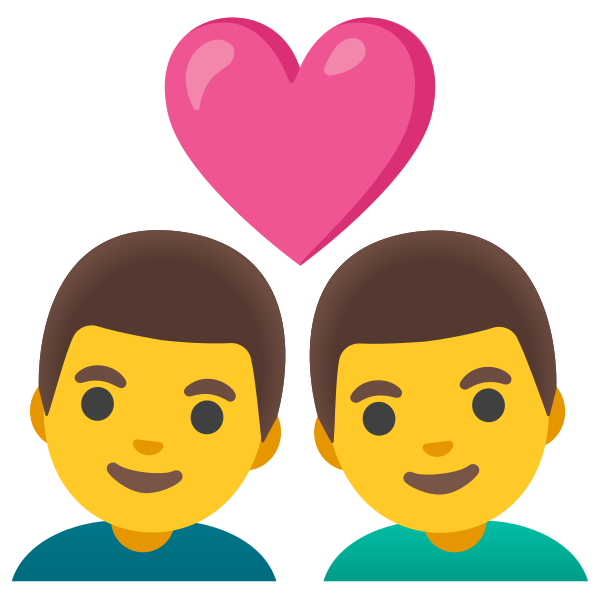 Emoji U1f468 200d 2764 200d 1f468