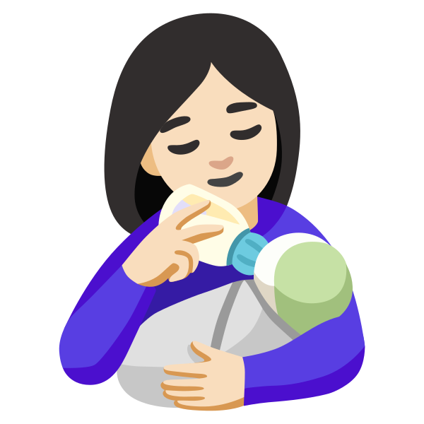 Emoji U1f469 1f3fb 200d 1f37c