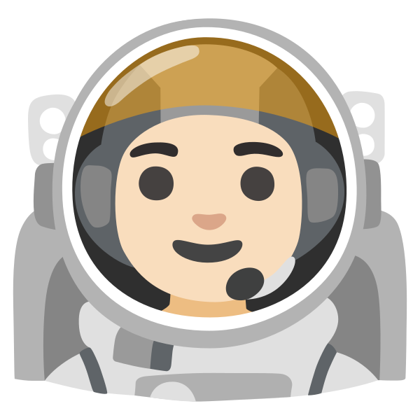 Emoji U1f469 1f3fb 200d 1f680