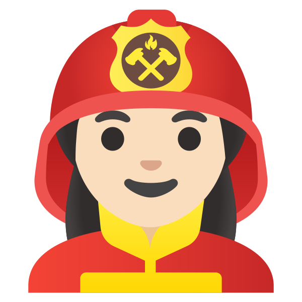 Emoji U1f469 1f3fb 200d 1f692