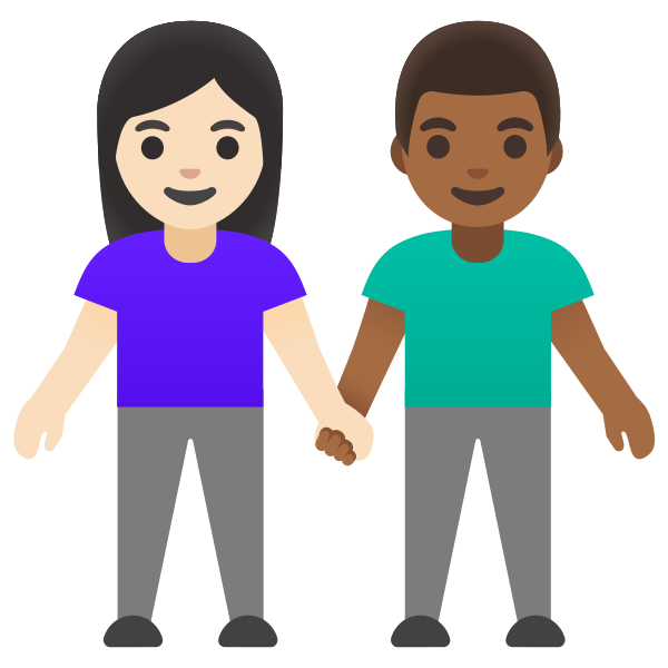 Emoji U1f469 1f3fb 200d 1f91d 200d 1f468 1f3fe