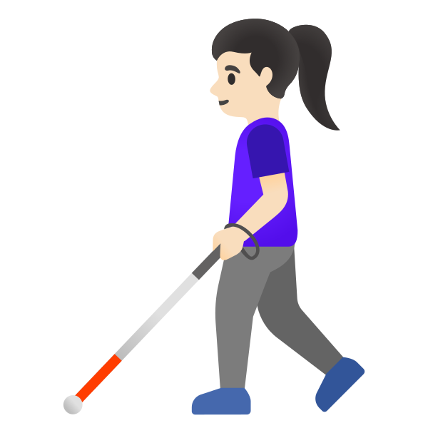Emoji U1f469 1f3fb 200d 1f9af