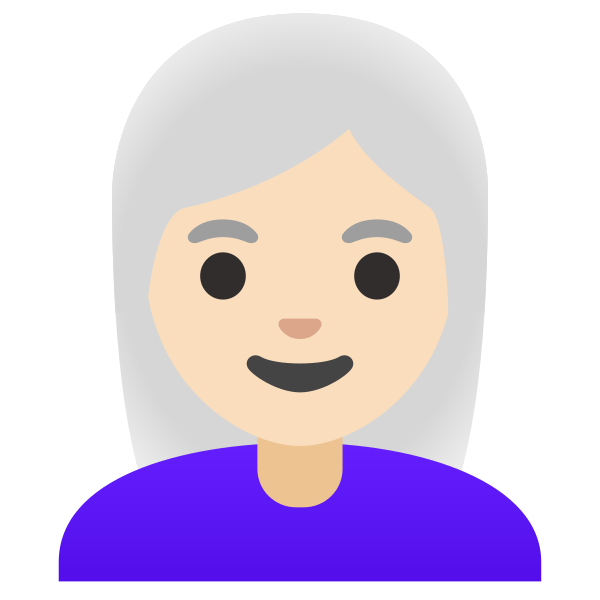 Emoji U1f469 1f3fb 200d 1f9b3