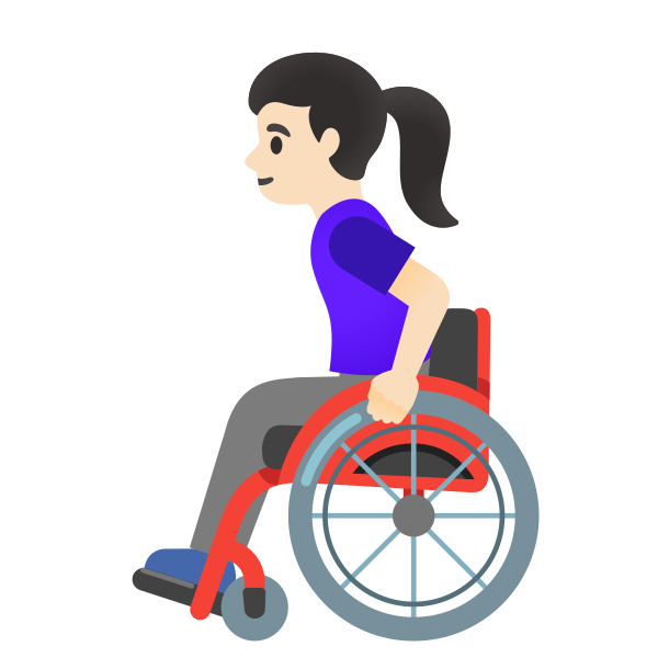 Emoji U1f469 1f3fb 200d 1f9bd