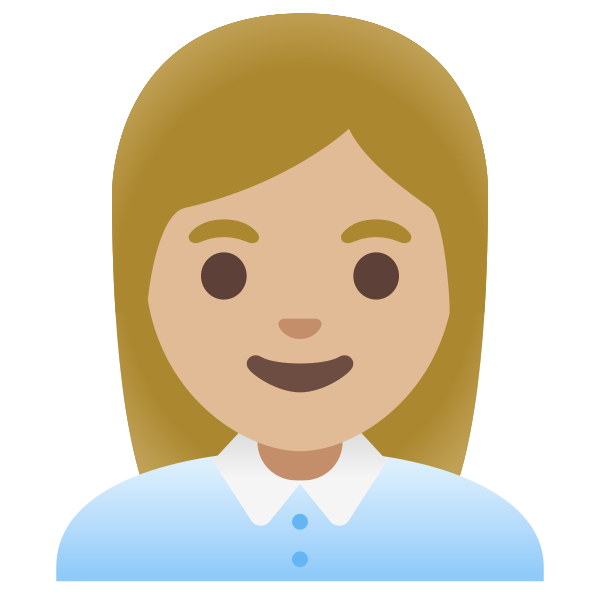 Emoji U1f469 1f3fc 200d 1f4bc
