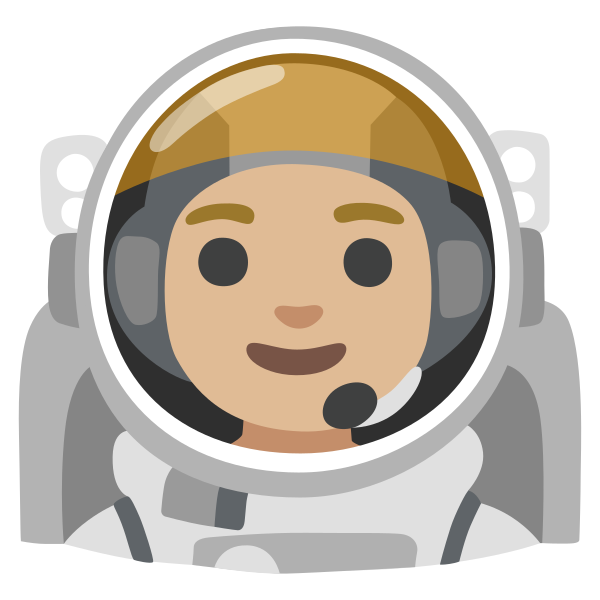 Emoji U1f469 1f3fc 200d 1f680