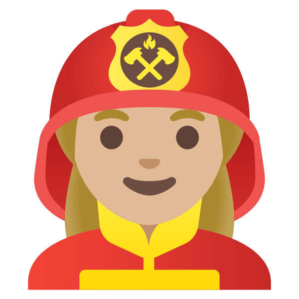 Emoji U1f469 1f3fc 200d 1f692