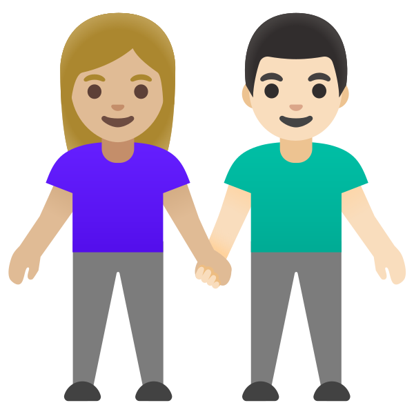 Emoji U1f469 1f3fc 200d 1f91d 200d 1f468 1f3fb