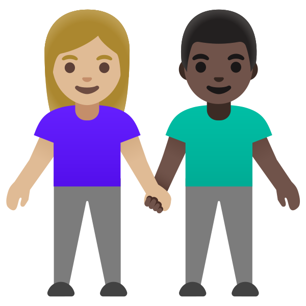 Emoji U1f469 1f3fc 200d 1f91d 200d 1f468 1f3ff