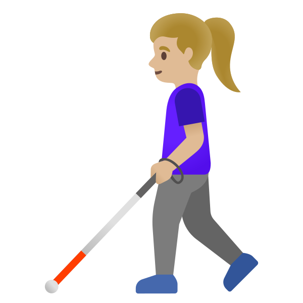 Emoji U1f469 1f3fc 200d 1f9af