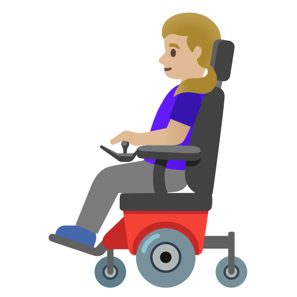 Emoji U1f469 1f3fc 200d 1f9bc