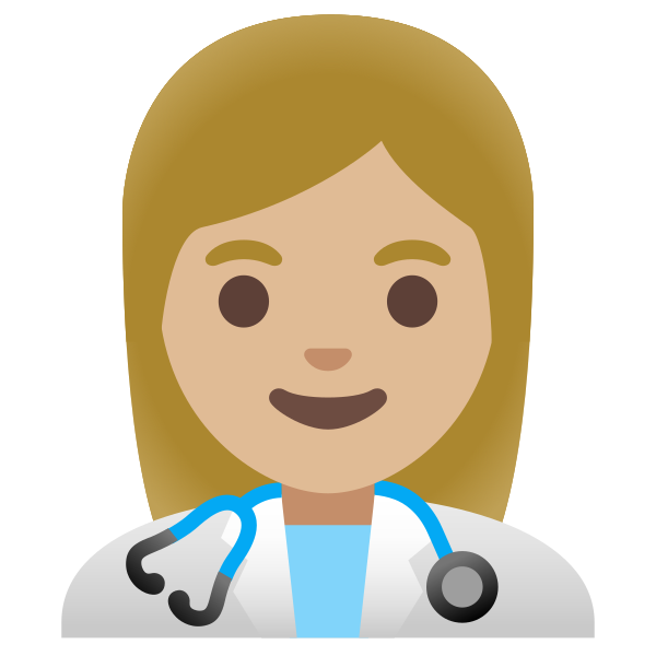 Emoji U1f469 1f3fc 200d 2695