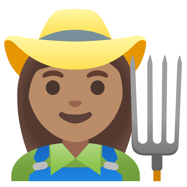 Emoji U1f469 1f3fd 200d 1f33e