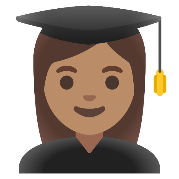 Emoji U1f469 1f3fd 200d 1f393