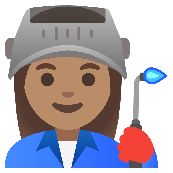 Emoji U1f469 1f3fd 200d 1f3ed