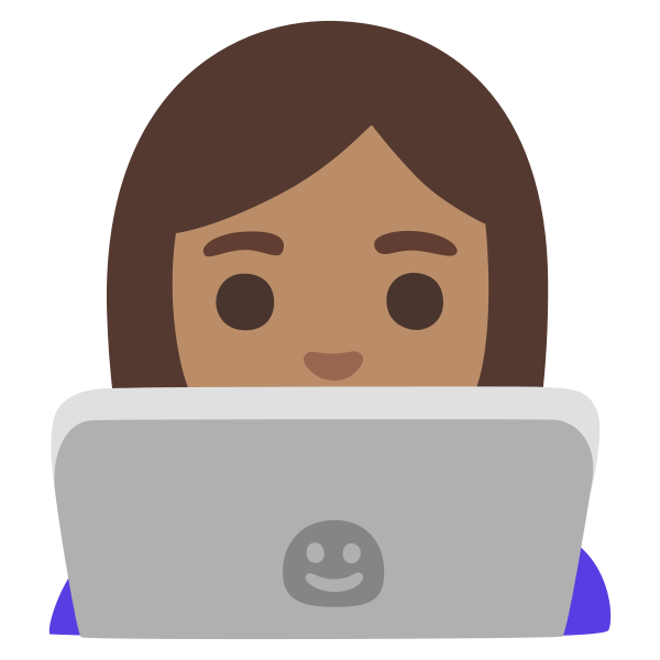 Emoji U1f469 1f3fd 200d 1f4bb