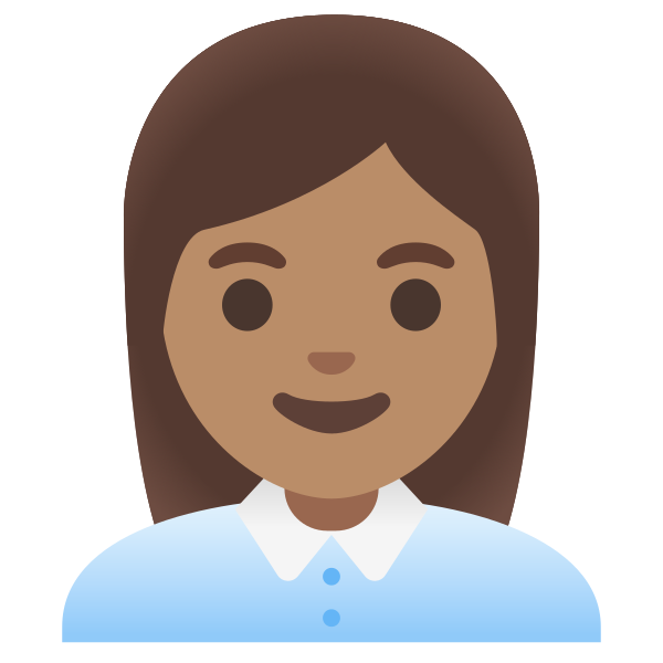 Emoji U1f469 1f3fd 200d 1f4bc