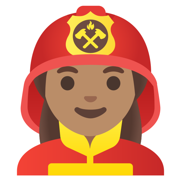 Emoji U1f469 1f3fd 200d 1f692