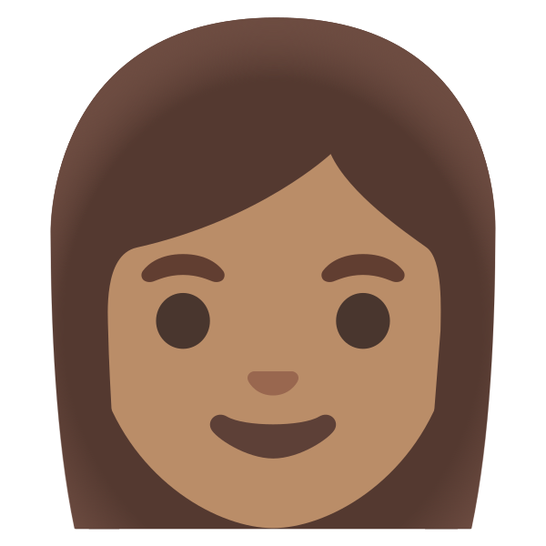Emoji U1f469 1f3fd