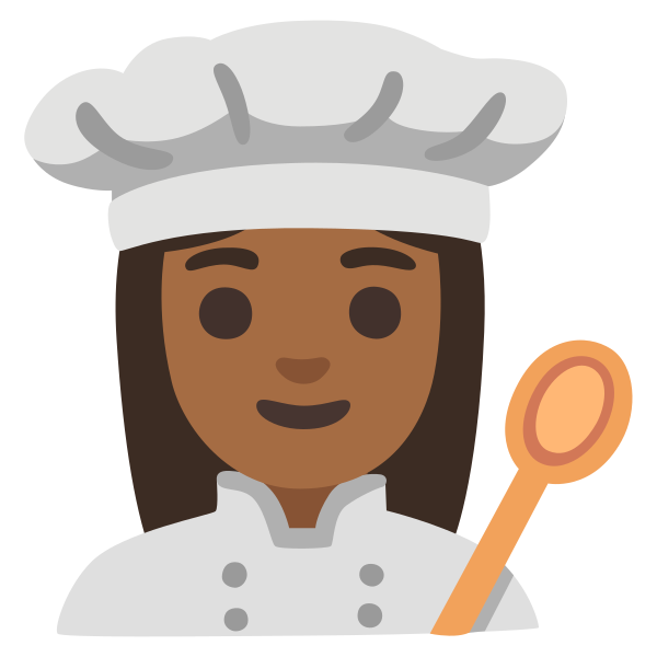 Emoji U1f469 1f3fe 200d 1f373
