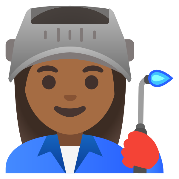 Emoji U1f469 1f3fe 200d 1f3ed