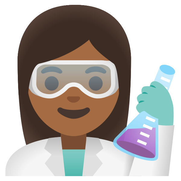 Emoji U1f469 1f3fe 200d 1f52c
